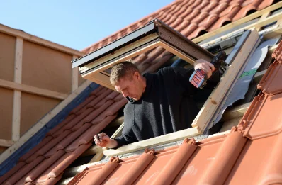 Pose de fenêtres de toit Velux au Perchay
